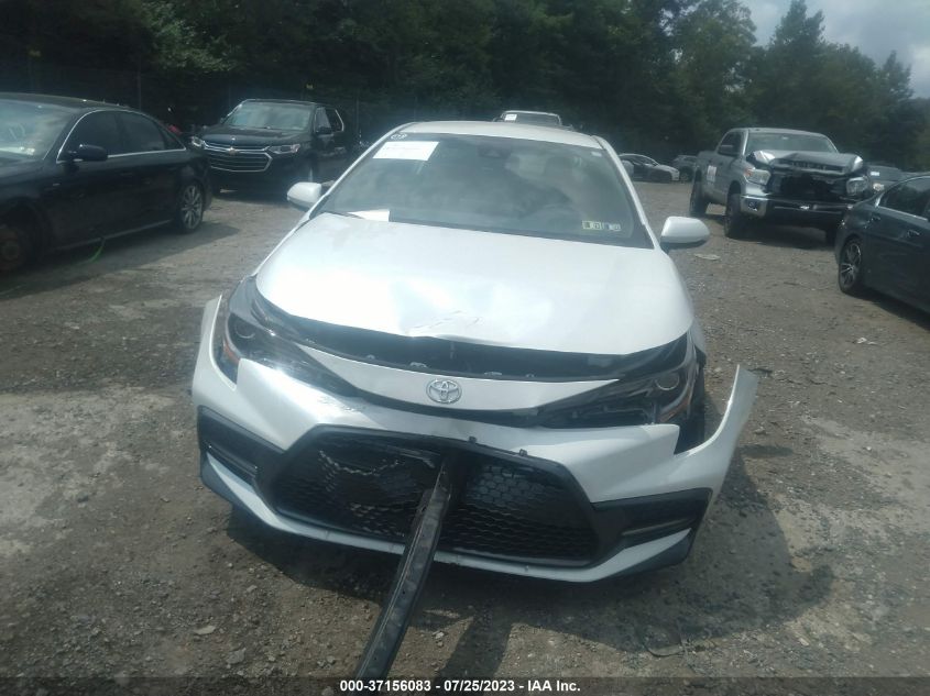 2022 TOYOTA COROLLA SE/NIGHT SHADE - 5YFS4MCE6NP126372