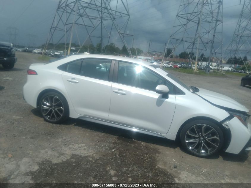 2022 TOYOTA COROLLA SE/NIGHT SHADE - 5YFS4MCE6NP126372