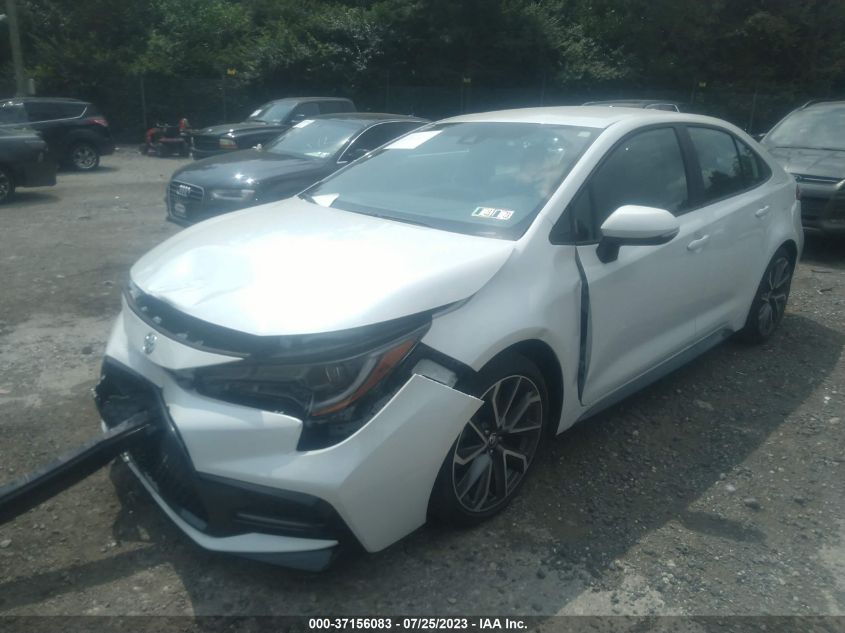 2022 TOYOTA COROLLA SE/NIGHT SHADE - 5YFS4MCE6NP126372