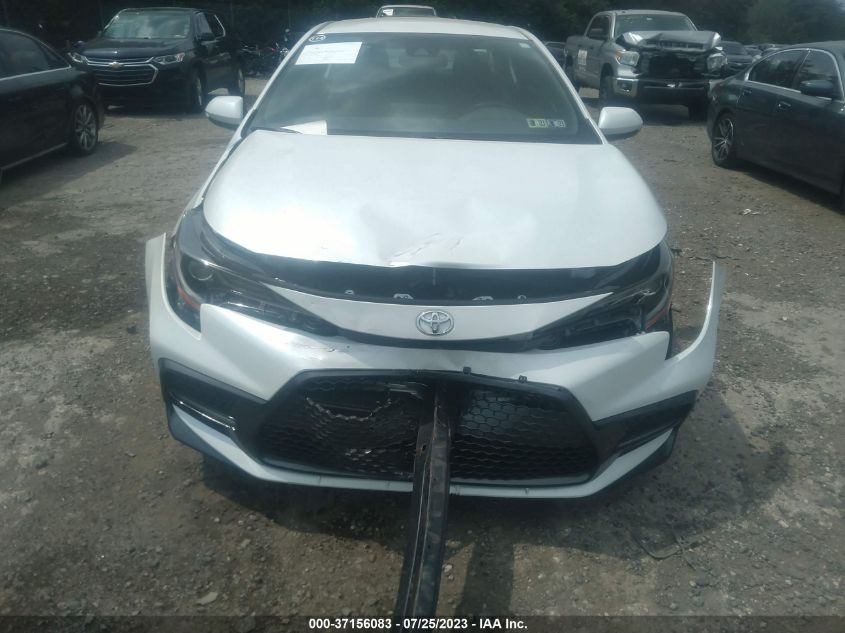 2022 TOYOTA COROLLA SE/NIGHT SHADE - 5YFS4MCE6NP126372