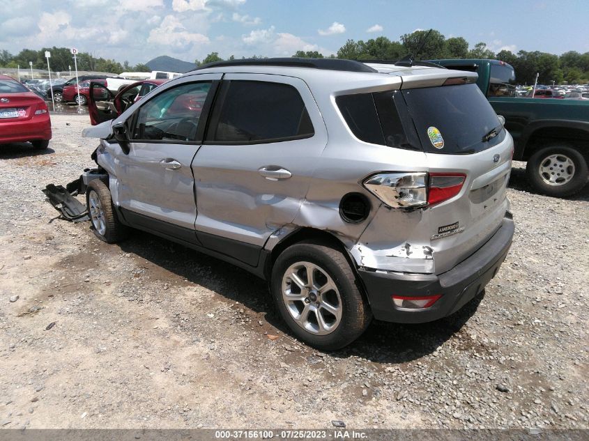 2018 FORD ECOSPORT SE - MAJ3P1TE9JC188058