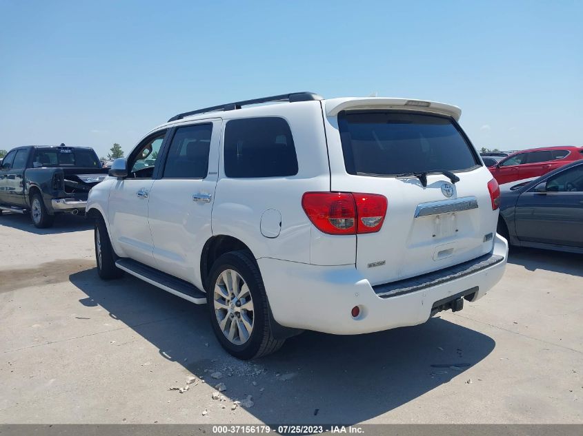 2013 TOYOTA SEQUOIA LIMITED - 5TDKY5G15DS044043