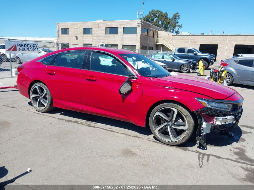 2022 HONDA ACCORD SEDAN SPORT - 1HGCV1F38NA022076