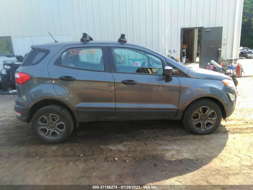 2018 FORD ECOSPORT S - MAJ6P1SL9JC211335