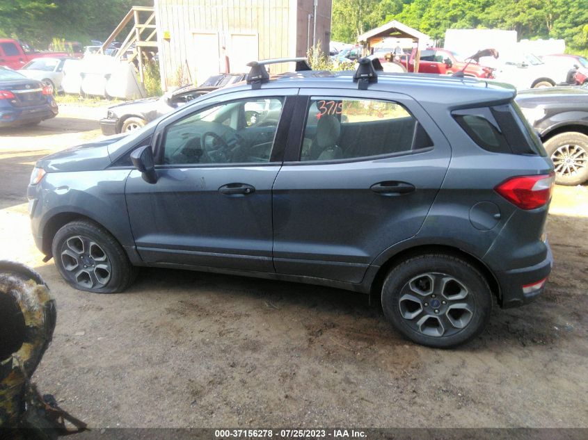 2018 FORD ECOSPORT S - MAJ6P1SL9JC211335