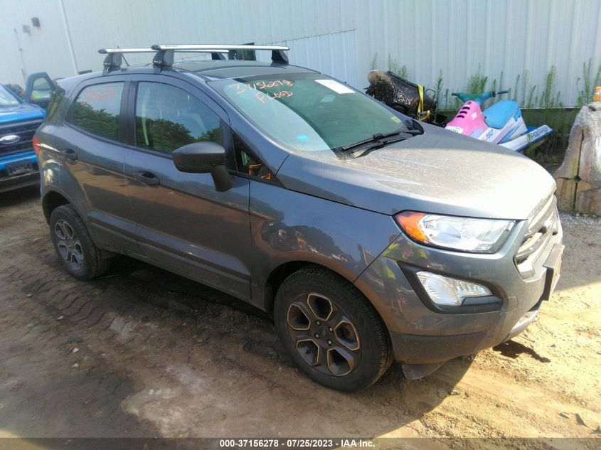 2018 FORD ECOSPORT S - MAJ6P1SL9JC211335