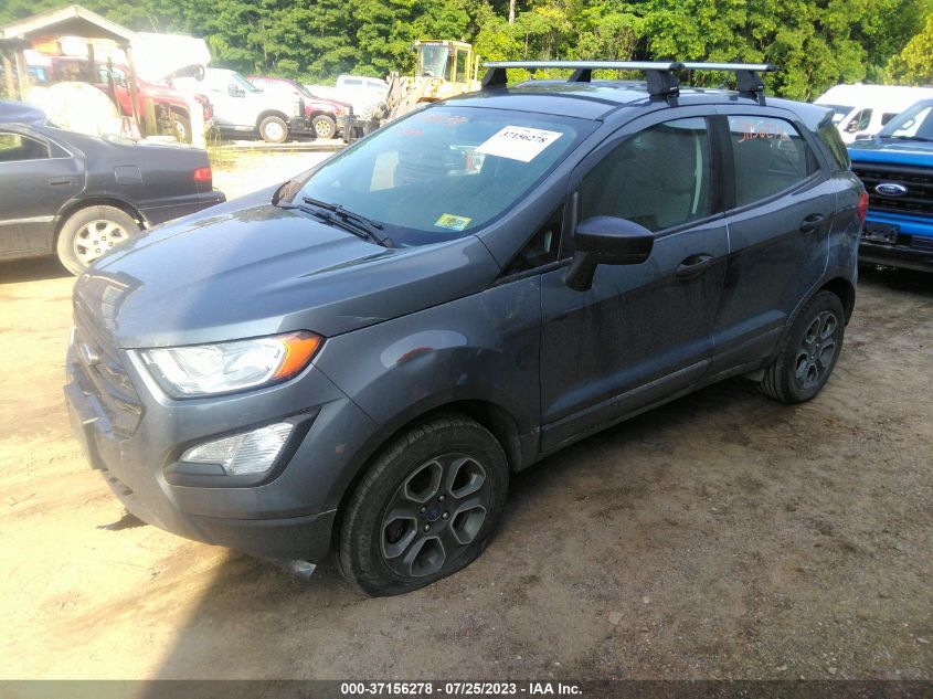 2018 FORD ECOSPORT S - MAJ6P1SL9JC211335