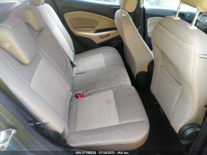 2018 FORD ECOSPORT S - MAJ6P1SL9JC211335