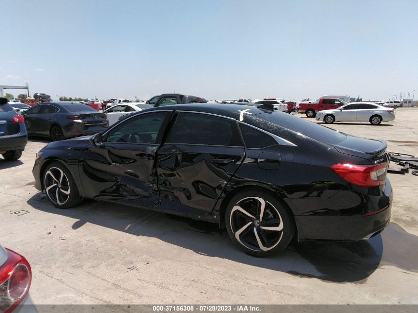 2021 HONDA ACCORD SEDAN SPORT - 1HGCV1F35MA076742
