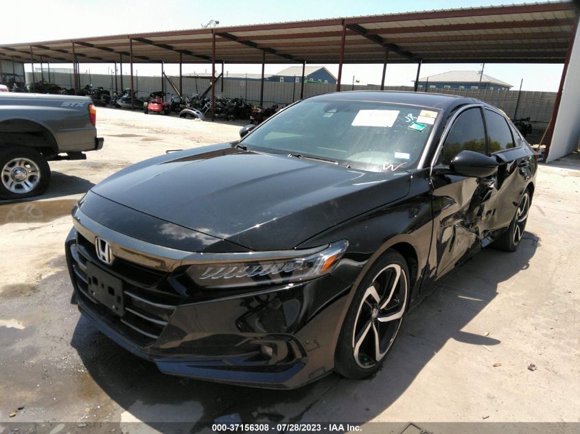 2021 HONDA ACCORD SEDAN SPORT - 1HGCV1F35MA076742