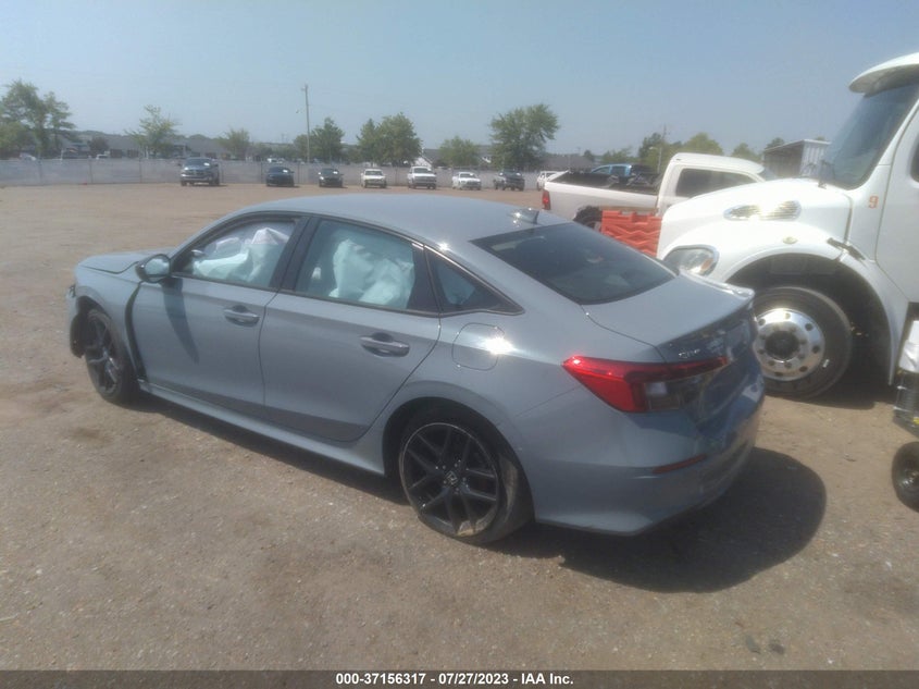 VIN 2HGFE2F53NH504069 2022 HONDA CIVIC SEDAN SPORT