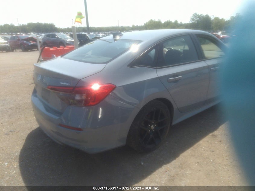 VIN 2HGFE2F53NH504069 2022 HONDA CIVIC SEDAN SPORT