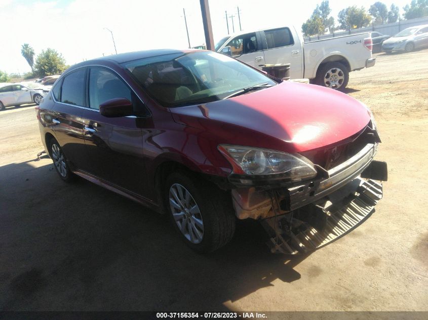 VIN 3N1AB7AP6DL760481 2013 NISSAN SENTRA no.1