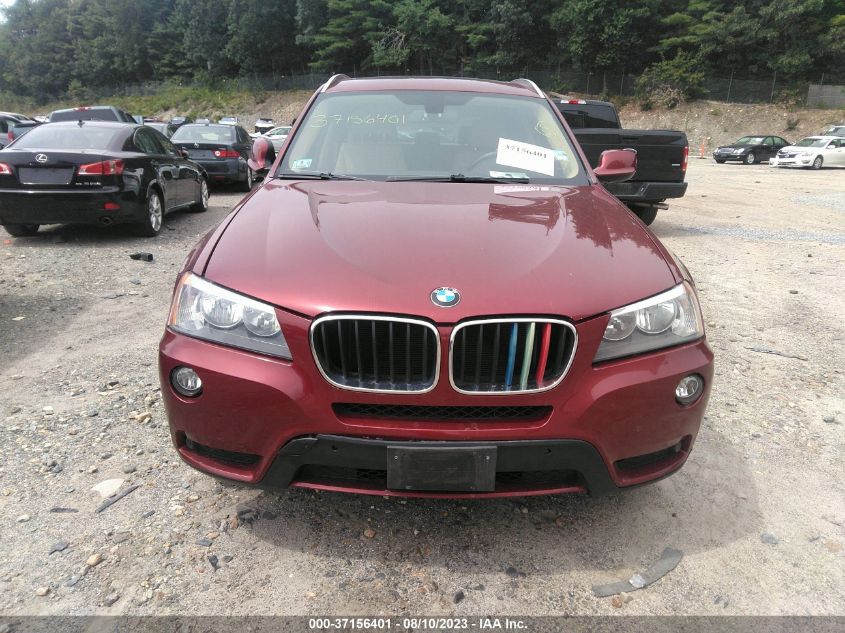 2013 BMW X3 XDRIVE28I - 5UXWX9C56D0A11433