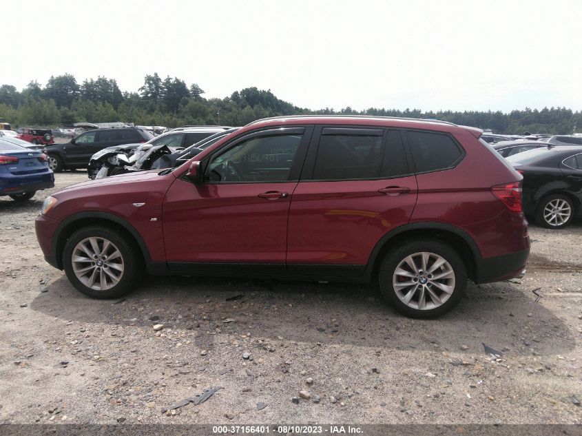 2013 BMW X3 XDRIVE28I - 5UXWX9C56D0A11433