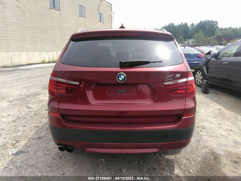 2013 BMW X3 XDRIVE28I - 5UXWX9C56D0A11433