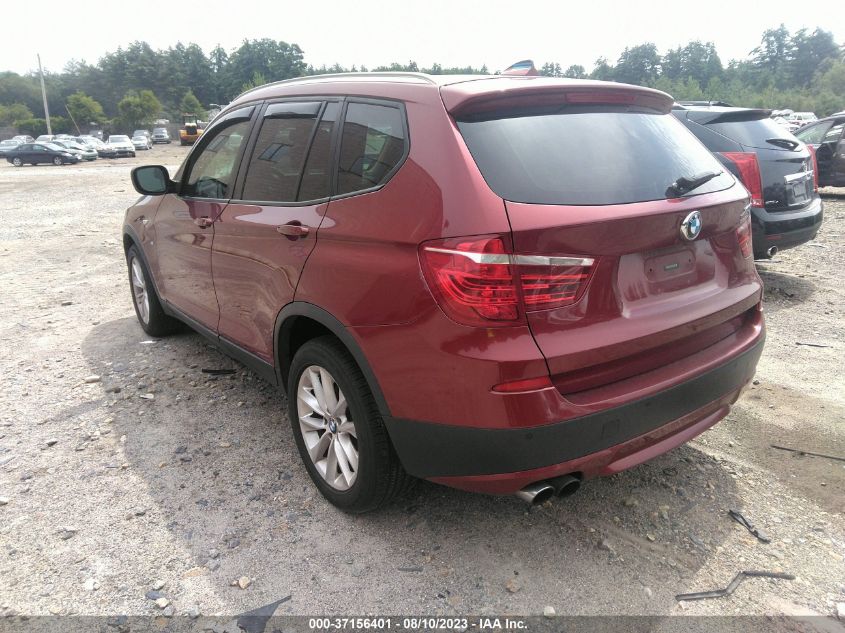 2013 BMW X3 XDRIVE28I - 5UXWX9C56D0A11433