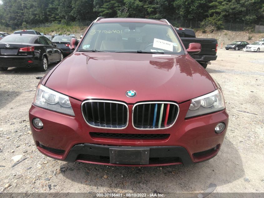 2013 BMW X3 XDRIVE28I - 5UXWX9C56D0A11433