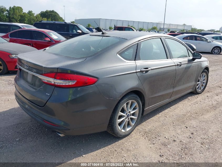 2017 FORD FUSION SE - 3FA6P0H78HR206269