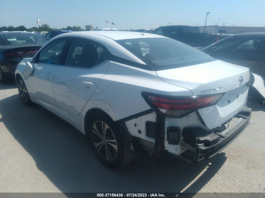 2022 NISSAN SENTRA SV - 3N1AB8CV5NY243369