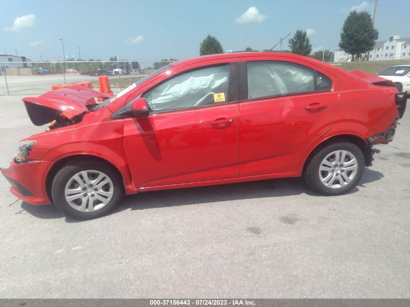 2017 CHEVROLET SONIC LS - 1G1JB5SH0H4151609