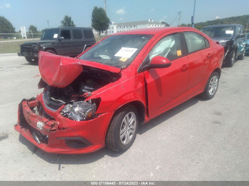 2017 CHEVROLET SONIC LS - 1G1JB5SH0H4151609