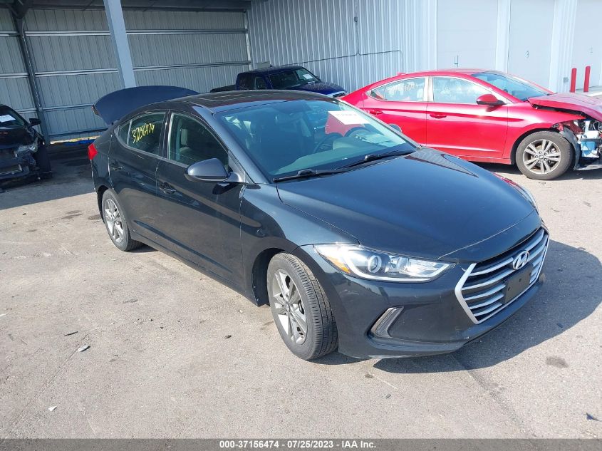 2018 HYUNDAI ELANTRA SEL/VALUE/LIMITED - 5NPD84LF1JH244097