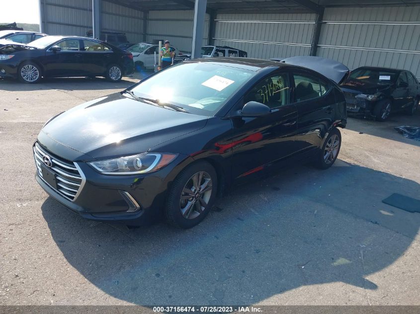 2018 HYUNDAI ELANTRA SEL/VALUE/LIMITED - 5NPD84LF1JH244097