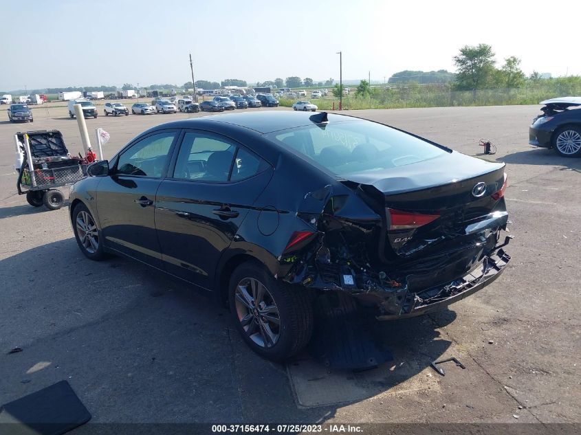 2018 HYUNDAI ELANTRA SEL/VALUE/LIMITED - 5NPD84LF1JH244097