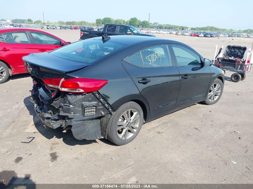 2018 HYUNDAI ELANTRA SEL/VALUE/LIMITED - 5NPD84LF1JH244097