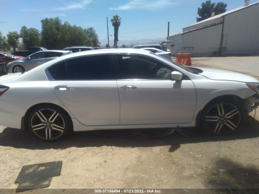 2016 HONDA ACCORD SEDAN SPORT - 1HGCR2F52GA201227