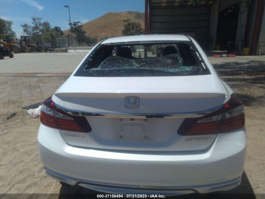 2016 HONDA ACCORD SEDAN SPORT - 1HGCR2F52GA201227