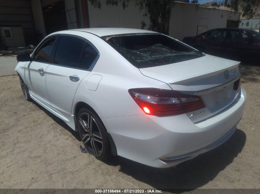 2016 HONDA ACCORD SEDAN SPORT - 1HGCR2F52GA201227
