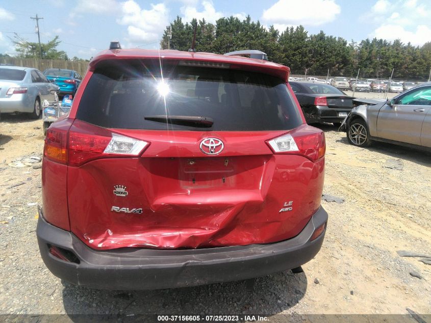 2015 TOYOTA RAV4 LE - 2T3BFREV6FW299370