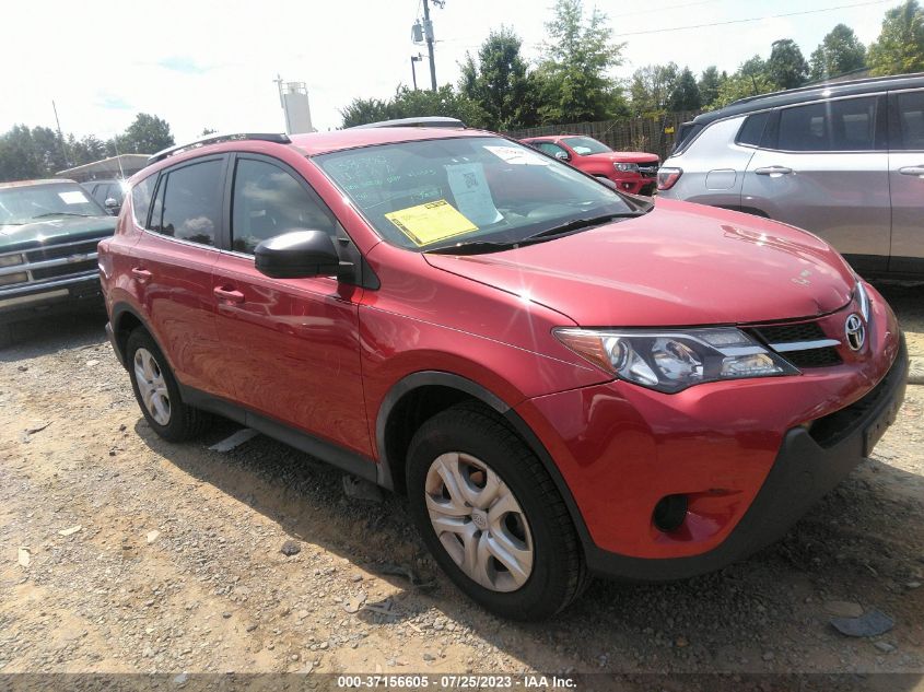 2015 TOYOTA RAV4 LE - 2T3BFREV6FW299370