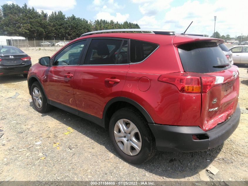 2015 TOYOTA RAV4 LE - 2T3BFREV6FW299370