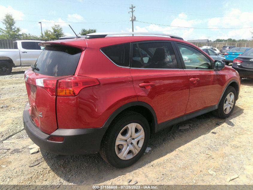 2015 TOYOTA RAV4 LE - 2T3BFREV6FW299370