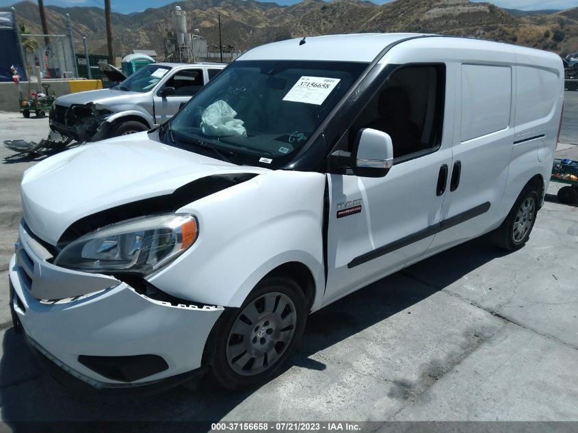 2015 RAM PROMASTER CITY CARGO VAN TRADESMAN SLT ZFBERFBT3F6195977