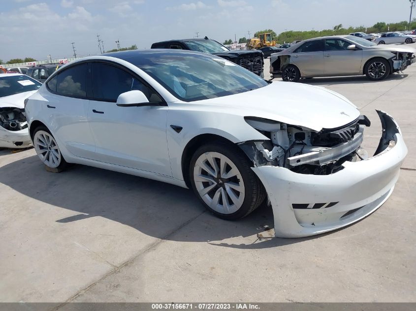 2021 TESLA MODEL 3 STANDARD RANGE PLUS - 5YJ3E1EA4MF032060