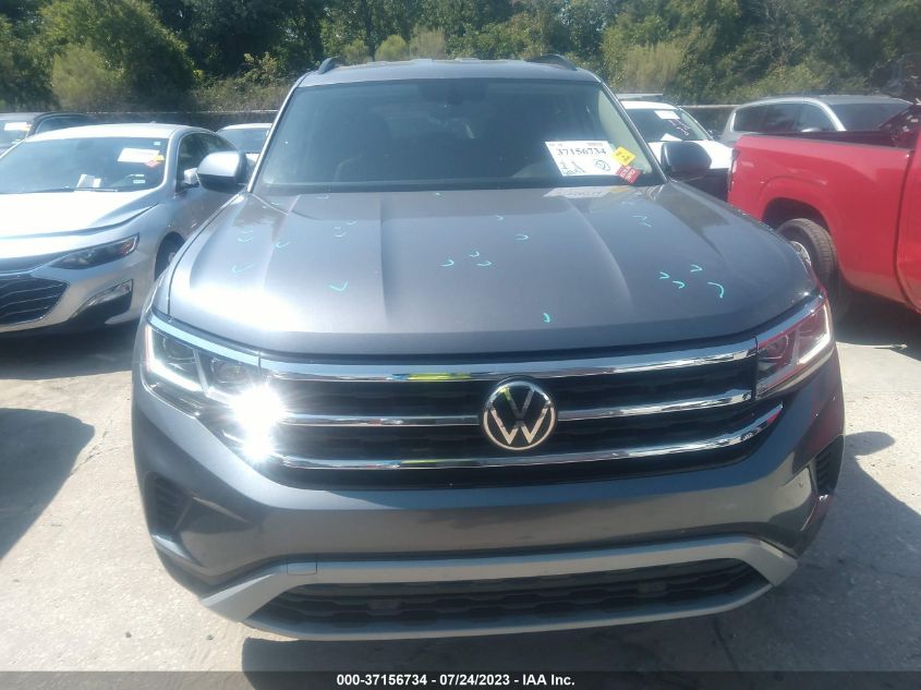 2021 VOLKSWAGEN ATLAS 3.6L V6 SE W/TECHNOLOGY - 1V2WR2CA3MC551056
