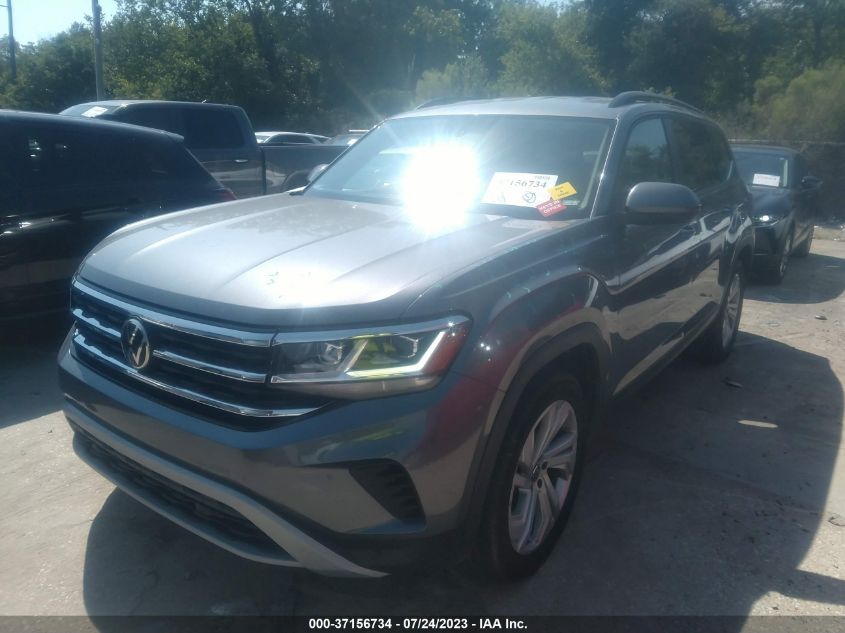 2021 VOLKSWAGEN ATLAS 3.6L V6 SE W/TECHNOLOGY - 1V2WR2CA3MC551056