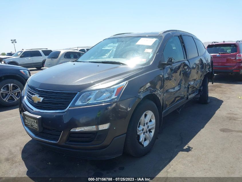 2017 CHEVROLET TRAVERSE LS - 1GNKRFKD8HJ133765