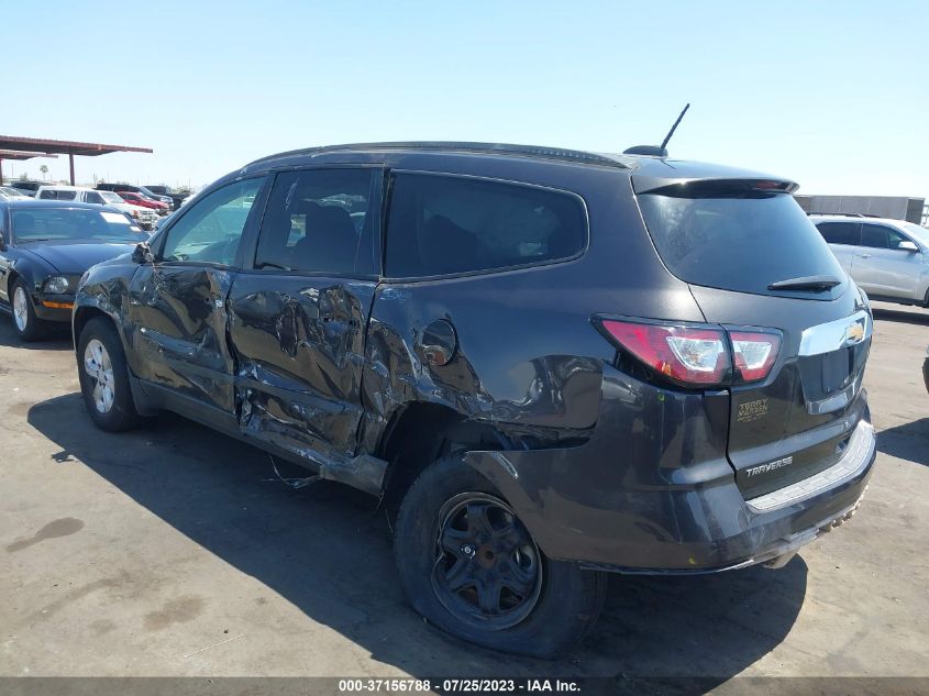2017 CHEVROLET TRAVERSE LS - 1GNKRFKD8HJ133765