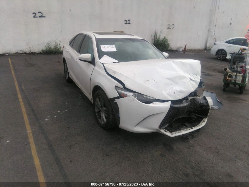 2015 TOYOTA CAMRY XLE/SE/LE/XSE - 4T1BF1FKXFU098568