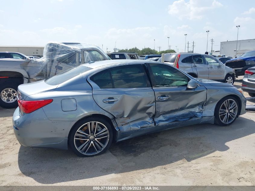 2014 INFINITI Q50 SPORT - JN1BV7AR9EM693329