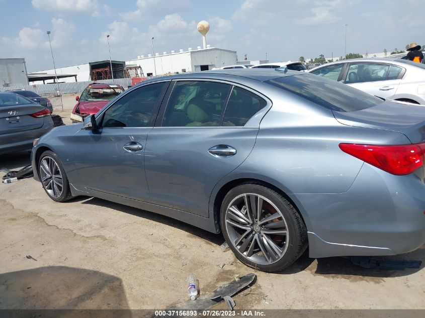 2014 INFINITI Q50 SPORT - JN1BV7AR9EM693329