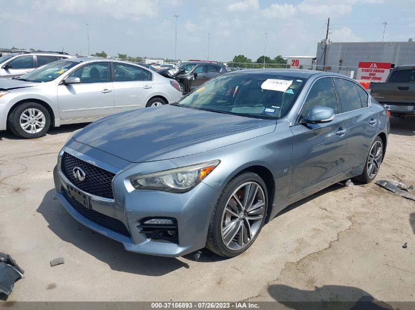 2014 INFINITI Q50 SPORT - JN1BV7AR9EM693329