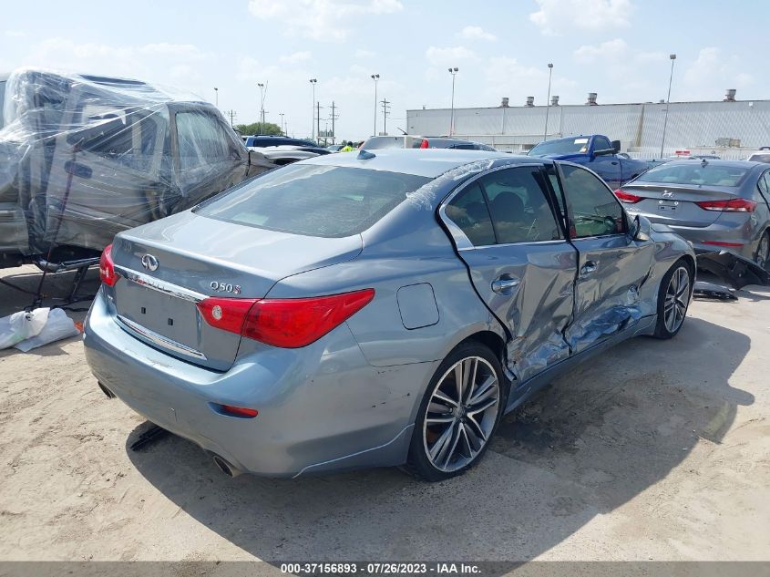 2014 INFINITI Q50 SPORT - JN1BV7AR9EM693329