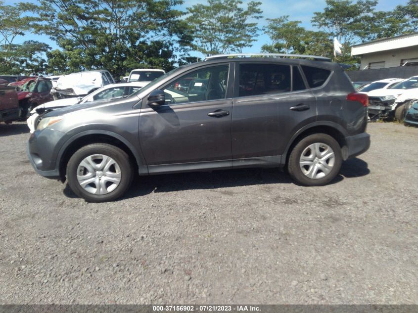 2013 TOYOTA RAV4 LE - JTMBFREV6D5028796