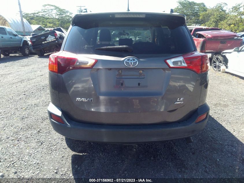 2013 TOYOTA RAV4 LE - JTMBFREV6D5028796